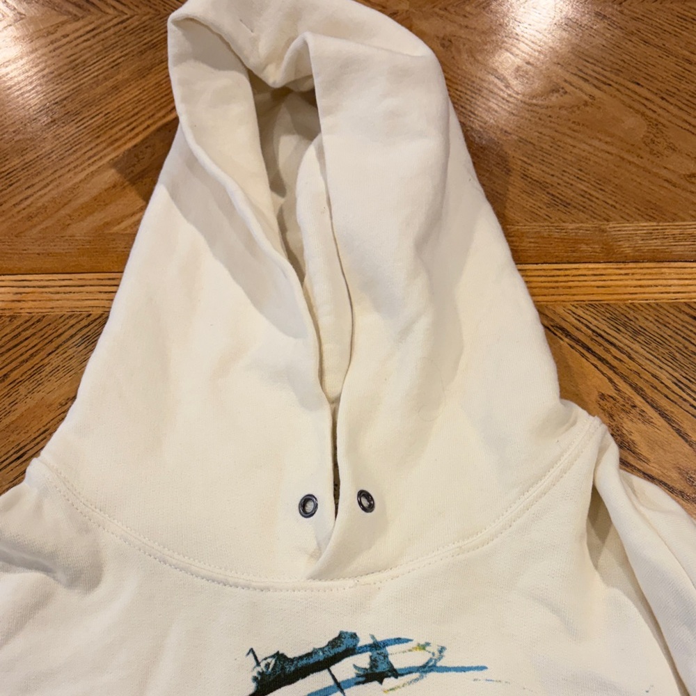 Denim & Supply Ralph Lauren Womens L Chief Sweatshirt Native American BF Hoodie - Picture 4 of 13